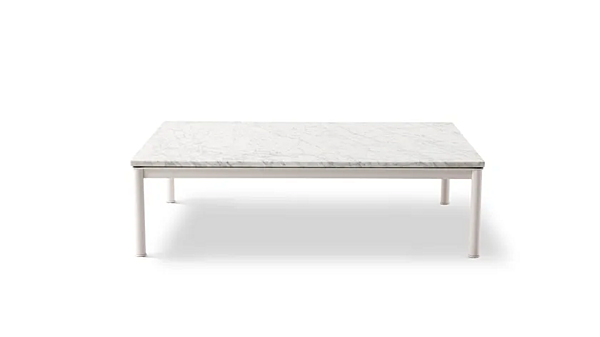 Tavolino laterale rettangolare in marmo CASSINA collezione 10 table en tube basse outdoor 010 fabbrica CASSINA dall'Italia. Foto №6