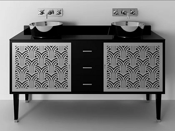 Mobile bagno in legno con ante Cora 3A Park Avenue PKRCORA3AANT fabbrica Park Avenue dall'Italia. Foto №1