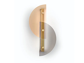 Applique da parete in vetro colorato LED Papillon Arflex fabbrica ARFLEX dall'Italia