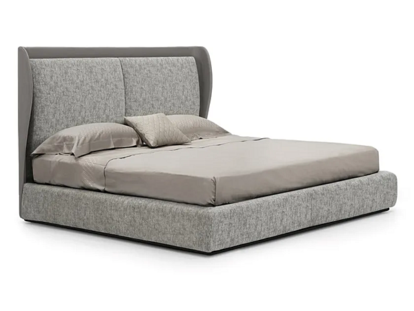 Letto matrimoniale con spalliera imbottita in tessuto Louisiana FORMITALIA fabbrica FORMITALIA dall'Italia. Foto №1