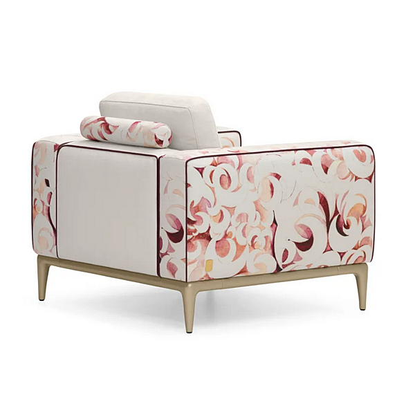 Poltrona con braccioli in tessuto FORMITALIA collezione Moon H -Armchair-A fabbrica FORMITALIA dall'Italia. Foto №11