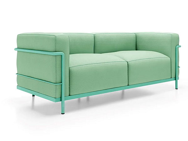 Divano a 2 posti con spalliera imbottita CASSINA Grand Confort Grand Modèle 003 fabbrica CASSINA dall'Italia. Foto №3