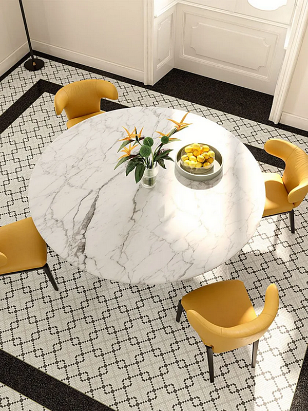 Tavolo da pranzo in marmo Duo POLTRONA FRAU fabbrica POLTRONA FRAU dall'Italia. Foto №6