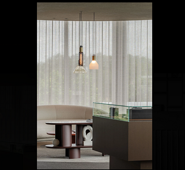 Lampadario DELTALIGHT Miles fabbrica DELTALIGHT dall'Italia. Foto №5