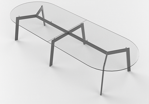 Tavolo DESALTO Link 499 - modular tables D158 fabbrica DESALTO dall'Italia. Foto №1