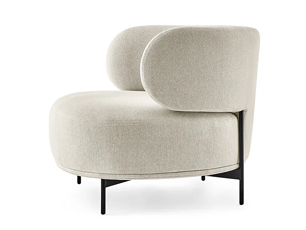 Poltrona in tessuto Akiko Lounge Gallotti&Radice fabbrica Gallotti & Radice dall'Italia. Foto №1