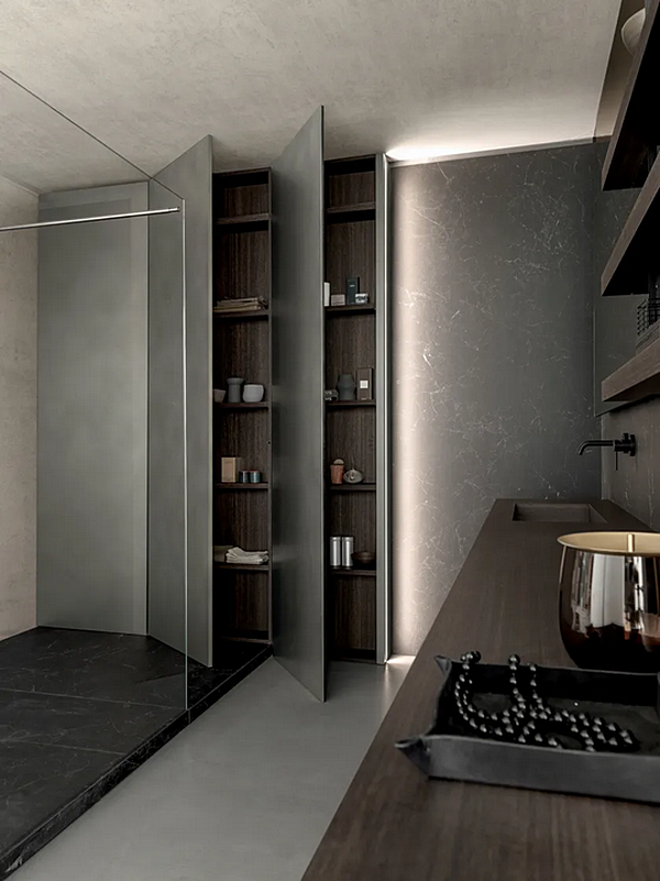 Set di mobili da bagno in laminato Skill MODULNOVA fabbrica Modulnova dall'Italia. Foto №4