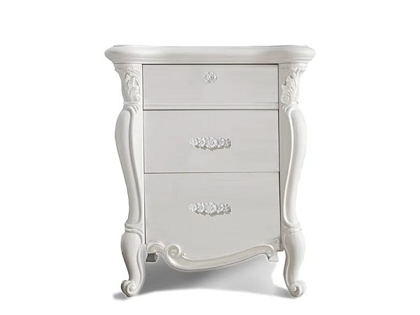 Comodino in legno con cassetti CASA +39 PUCCINI 7506 fabbrica CASA +39 dall'Italia. Foto №1