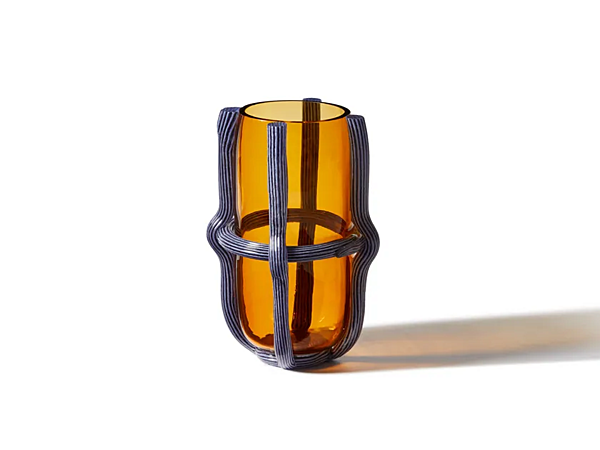Vaso rotondo in vetro soffiato CASSINA Sestiere fabbrica CASSINA dall'Italia. Foto №10