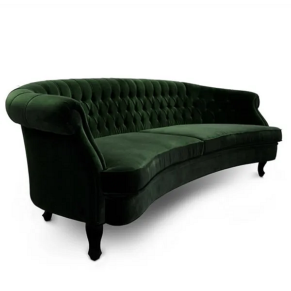 Divano in velluto tufted a tre posti Maree BRABBU fabbrica BRABBU dall'Italia. Foto №4