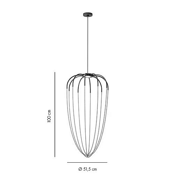 Lampada a sospensione in alluminio LED Alysoid AXOLIGHT SPALYS34, SPALYS43, SPALY51P, SPALY5G fabbrica Axolight dall'Italia. Foto №19