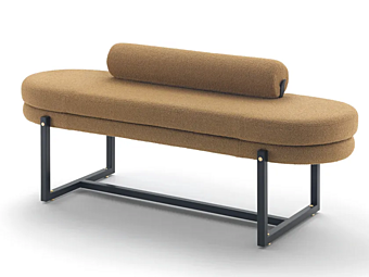 Panchina imbottita Sigmund in tessuto Arflex fabbrica ARFLEX dall'Italia