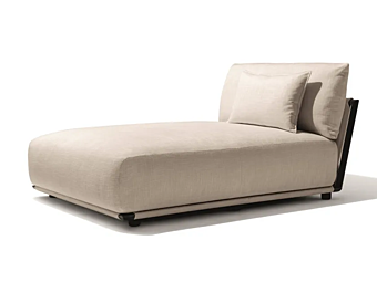 Letto giorno in tessuto con schienale imbottito GIORGETTI ADAM