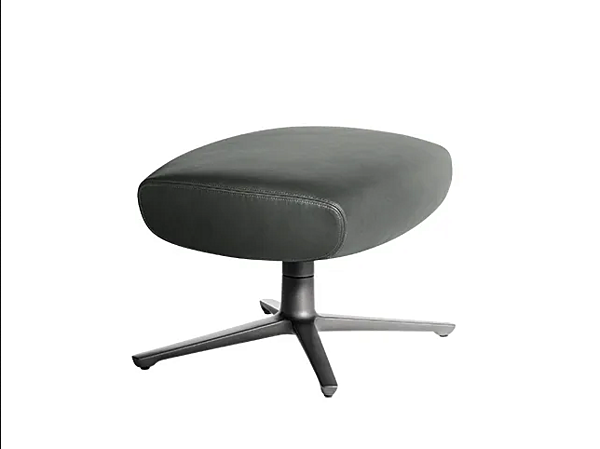 Pouf in pelle Jay Lounge POLTRONA FRAU fabbrica POLTRONA FRAU dall'Italia. Foto №1