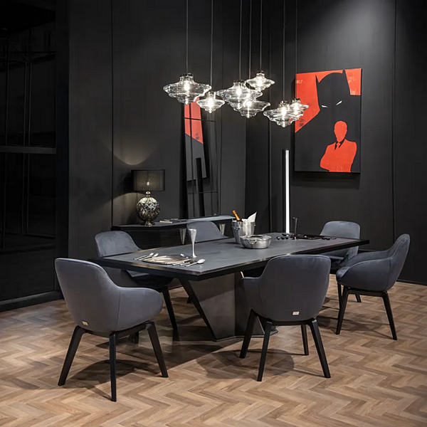 Lampada da tavolo in cristallo soffiato fatta a mano Sfera FORMITALIA DD-200 fabbrica FORMITALIA dall'Italia. Foto №3