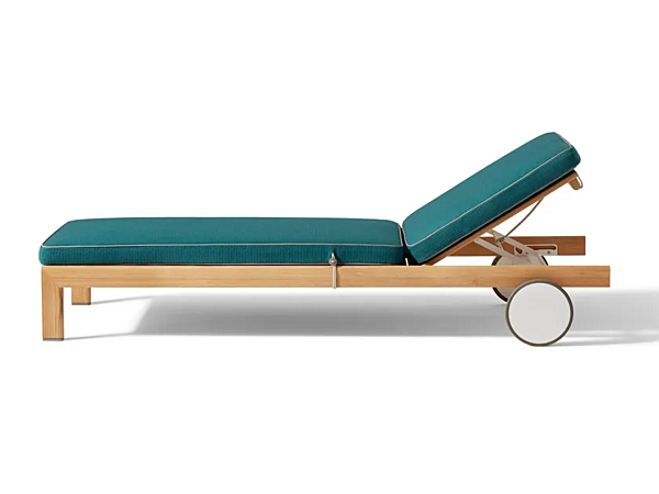 Sdraio reclinabile in tessuto con ruote CASSINA Lie Out fabbrica CASSINA dall'Italia. Foto №2