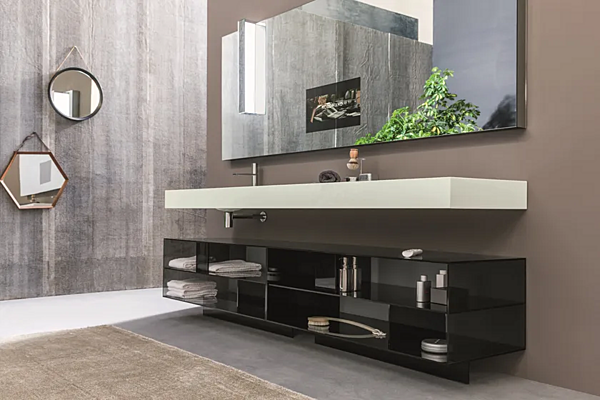 Lavabo da appoggio singolo in opalite ARTELINEA collezione Regolo fabbrica ARTELINEA dall'Italia. Foto №10