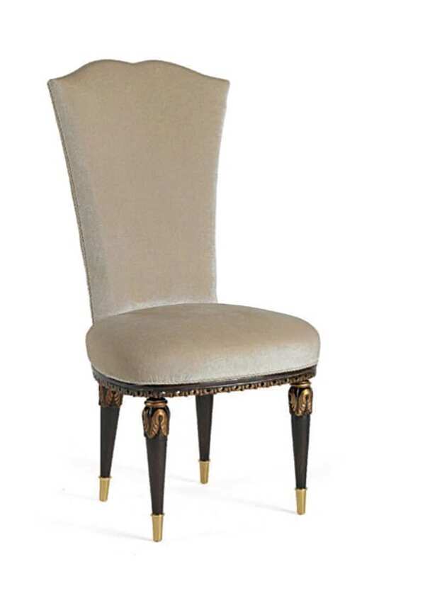 Elegante sedia imbottita in stile neoclassico fabbrica ZANABONI dall'Italia. Foto №2