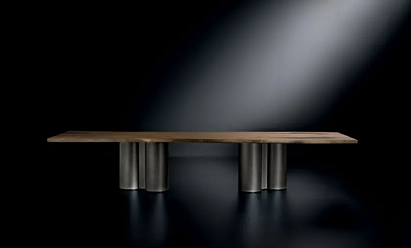 Tavolo rettangolare in legno massello Vero Pila ARTE BROTTO L620, PILA fabbrica Arte Brotto dall'Italia. Foto №4