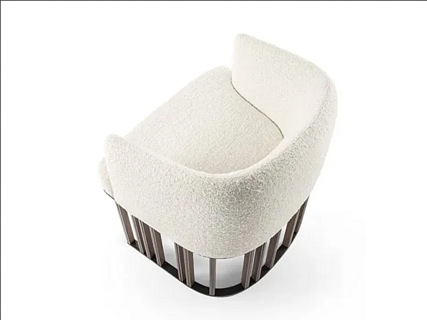 Poltrona in tessuto con copertura removibile HERO GIORGETTI fabbrica GIORGETTI dall'Italia. Foto №7
