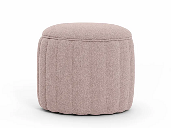 Pouf rotondo in tessuto Togo DOM Edizioni Pouf rotondo in tessuto Togo DOM Edizioni fabbrica DOM Edizioni dall'Italia