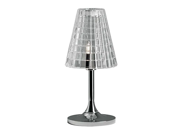 Lampada da tavolo in cristallo alogeno Fabbian Flow fabbrica Fabbian dall'Italia. Foto №1