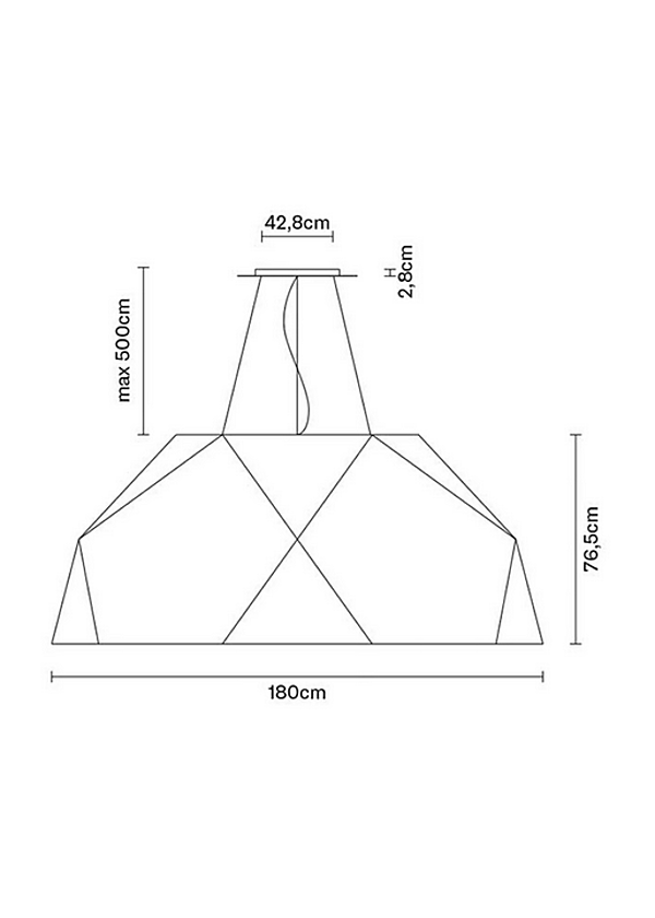 Lampada a sospensione in alluminio Fabbian Crio fabbrica Fabbian dall'Italia. Foto №37