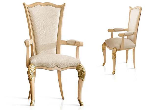 Poltrona in tessuto imbottito con braccioli A.R. Arredamenti Harmony 309 fabbrica A.R.ARREDAMENTI SRL dall'Italia. Foto №1