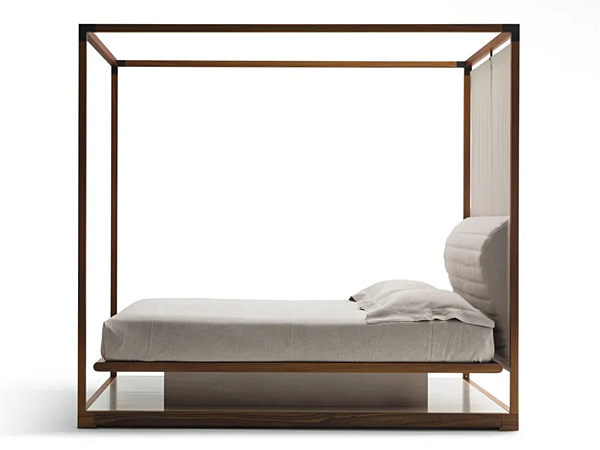 Letto matrimoniale con testiera imbottita GIORGETTI IRA 54270 fabbrica GIORGETTI dall'Italia. Foto №2