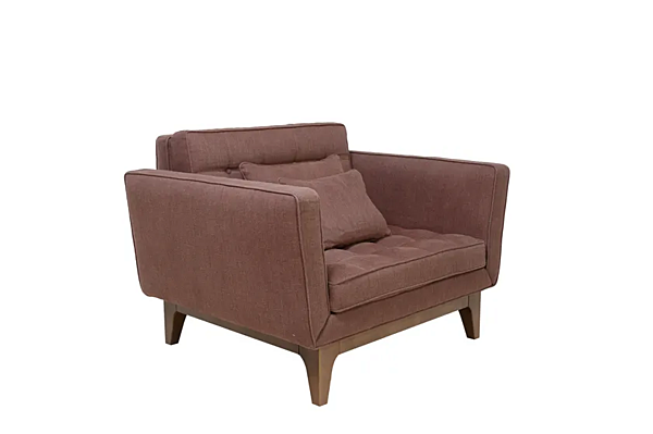 Poltrona in lino con braccioli Yvan CHELINI fabbrica CHELINI dall'Italia. Foto №5