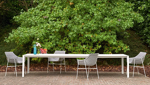 Sedia da giardino in acciaio con braccioli collezione VARASCHIN Summer Set 2423, 2423C fabbrica VARASCHIN dall'Italia. Foto №15