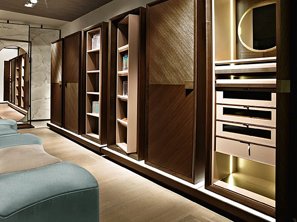 Зеркало в полный рост овальной формы из дерева GIORGETTI  NARCISSE 67060 fabbrica GIORGETTI dall'Italia. Foto №3