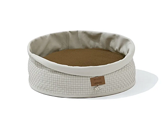 Cesta per cani in pelle GIORGETTI Bau House