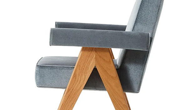 Poltrona con braccioli in tessuto CASSINA COLLEZIONE COMMITTEE fabbrica CASSINA dall'Italia. Foto №5