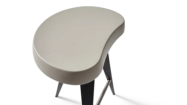 Sgabello in acciaio e legno con poggiapiedi Mexique CASSINA fabbrica CASSINA dall'Italia. Foto №2