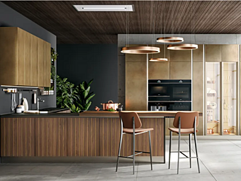 Cucina su misura in legno LUBE CUCINE Clover 02