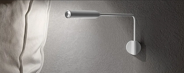 Lampada da parete in alluminio dimmerabile LED Lumina collezione Flo 975, 976 fabbrica Lumina dall'Italia. Foto №6