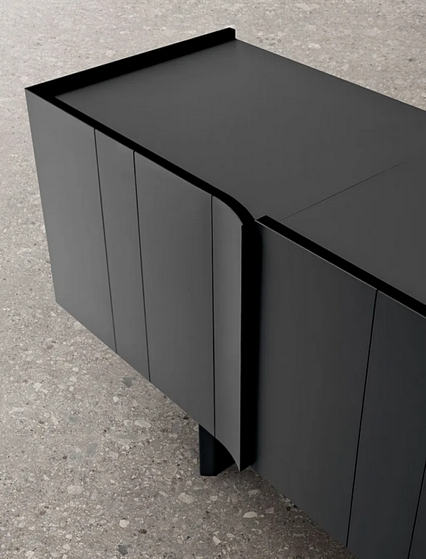 Credenza con ante in pelle conciata I 4 Mariani Papier fabbrica i 4 Mariani dall'Italia. Foto №6