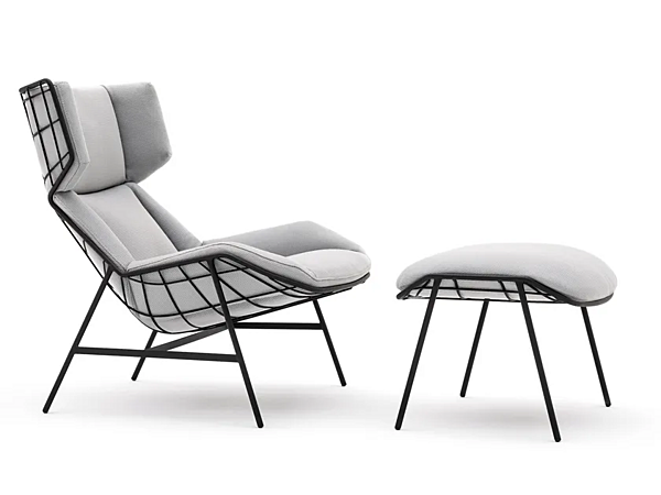 Pouf da giardino rettangolare in tessuto VARASCHIN collezione Summer Set 2428C fabbrica VARASCHIN dall'Italia. Foto №3