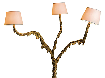Lampada da terra in policarbonato INES Edra INES005-INES010