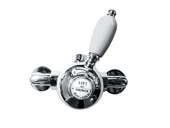 Miscelatore doccia esterno a 2 fori con maniglia singola Gentry Home St James fabbrica Gentry Home dall'Italia