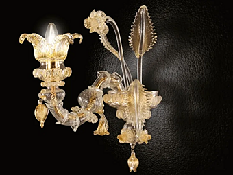 Applique murano in vetro Regale MULTIFORME APR0113-1-CK
