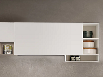 Armadio a muro aperto con porta Puzzle Plus Euromobil fabbrica Euromobil dall'Italia