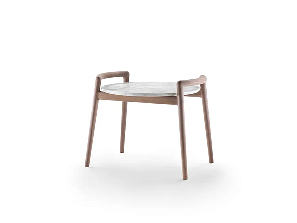 Tavolino da caffè rotondo in legno Ascanio FLEXFORM fabbrica FLEXFORM dall'Italia. Foto №6