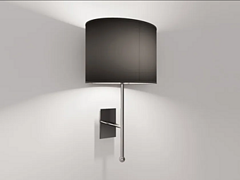 Applique da parete in tessuto con braccio fisso oval Mars Park Avenue PKLUXMARS