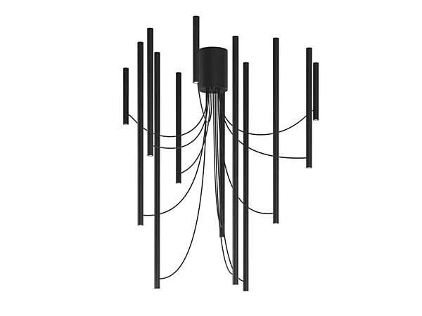 Lampada da soffitto in alluminio anodizzato Fabbian Ari fabbrica Fabbian dall'Italia. Foto №2