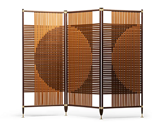 Paravento in pelle POLTRONA FRAU Plot