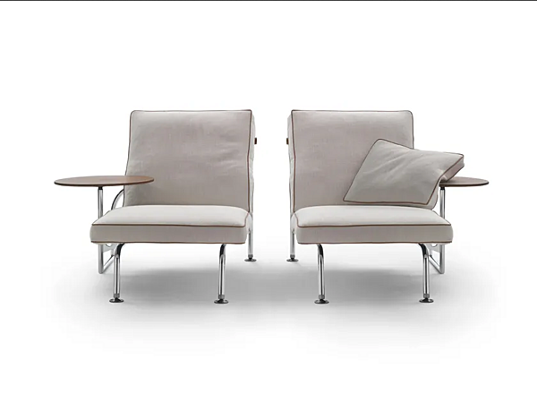Day bed in upholstered fabric Ginger FLEXFORM 02C921 fabbrica FLEXFORM dall'Italia. Foto №8
