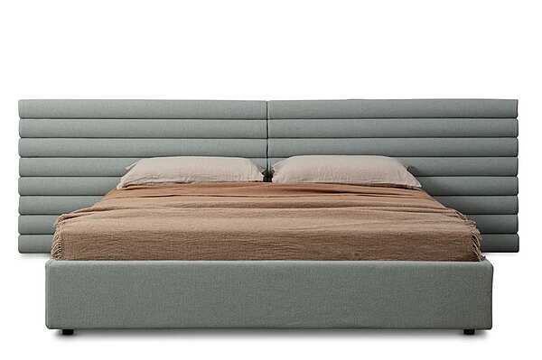 Panca in pelle con schienale imbottito Pan Flute SABA fabbrica SABA dall'Italia. Foto №1