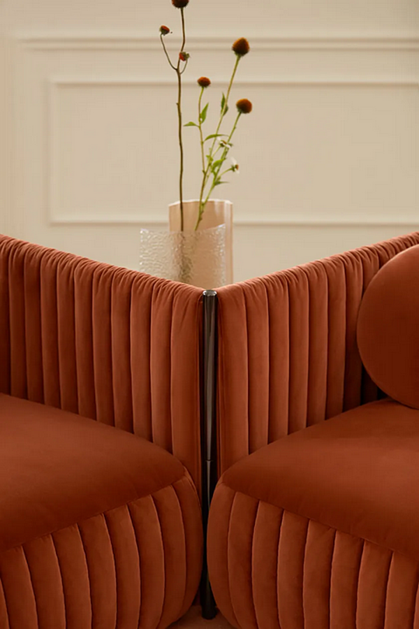 Divano angolare con copertura removibile Saba Metis fabbrica SABA dall'Italia. Foto №5